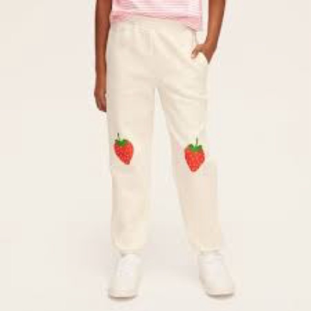 kate spade new york x Target Girls' Strawberry Graphic Sweatpants XS